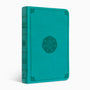 ESV Value Compact Bible (TruTone, Turquoise, Emblem Design)