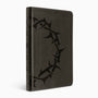 ESV Bible, Thinline TruTone Edition (Charcoal, Crown Design)