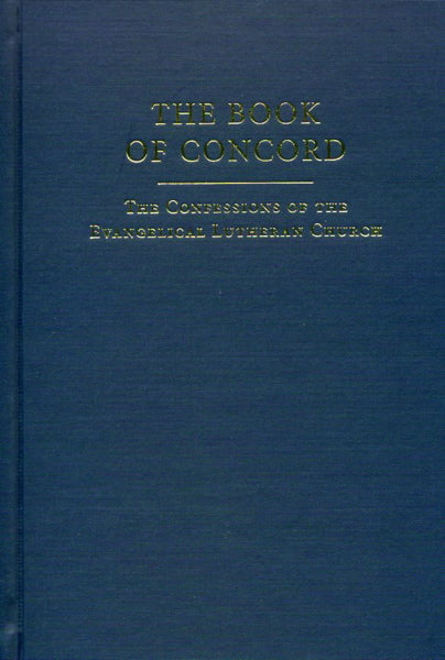 Book of Concord: The Confessions of the Evangelical Lutheran Church cover image