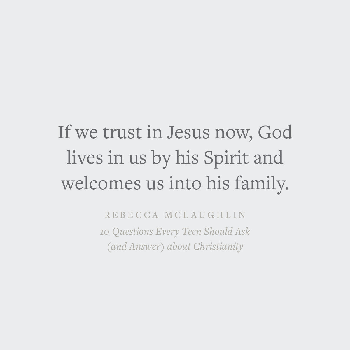 10 Questions Every Teen Should Ask (and Answer) about Christianity