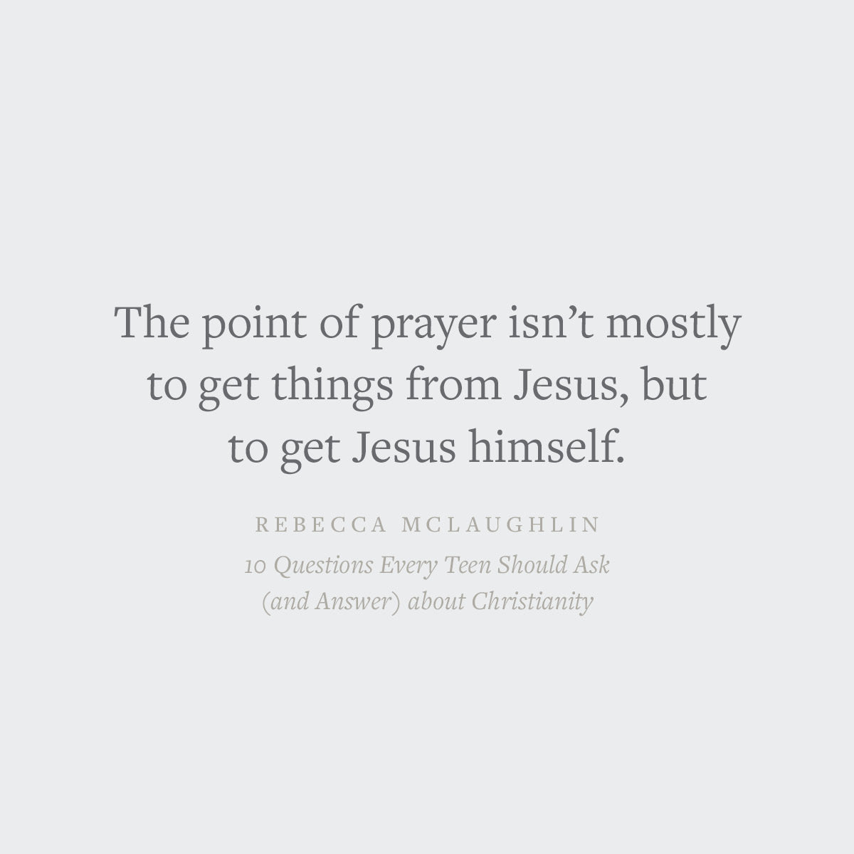 10 Questions Every Teen Should Ask (and Answer) about Christianity