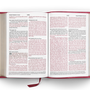 ESV Large Print Compact Bible (TruTone Berry, Floral Design)