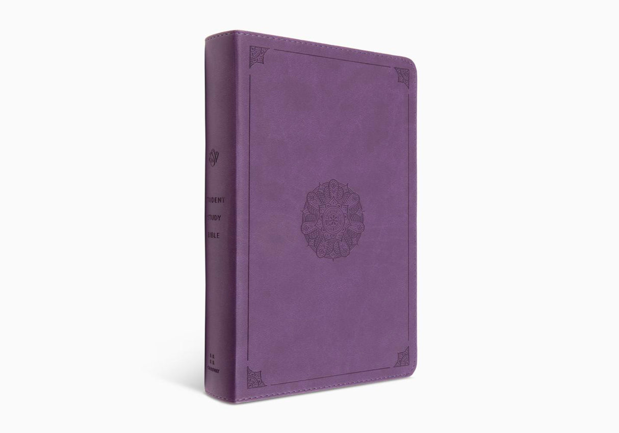 ESV Student Study Bible (Trutone, Lavender, Emblem Design)