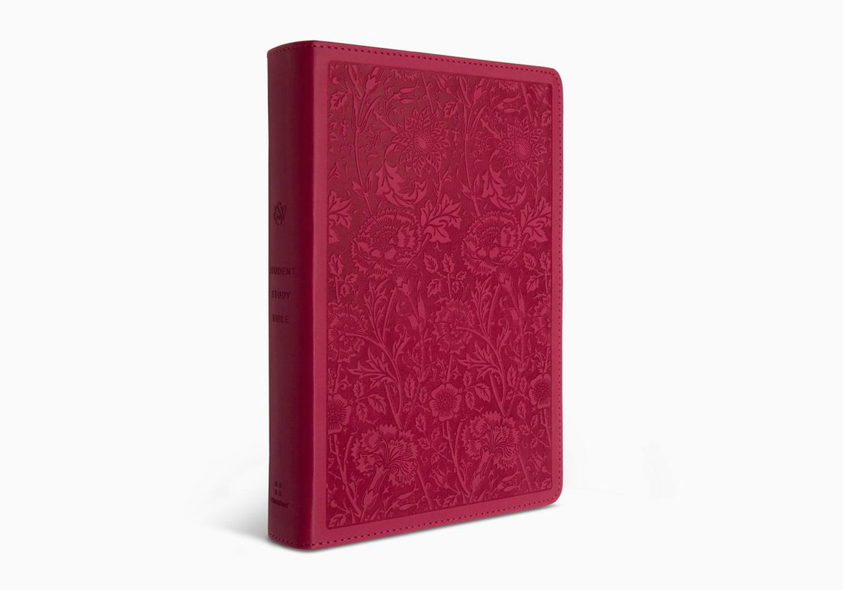 ESV Student Study Bible (Trutone, Berry, Floral Design)