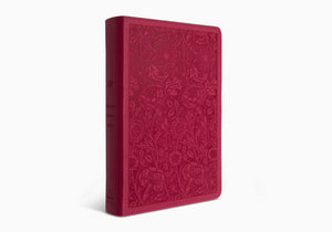 ESV Student Study Bible (Trutone, Berry, Floral Design)