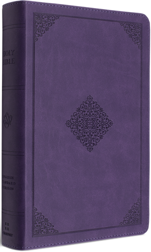 ESV Large Print Personal Size Bible (Trutone, Lavender, Ornament Design) - ESV - 9781433581663