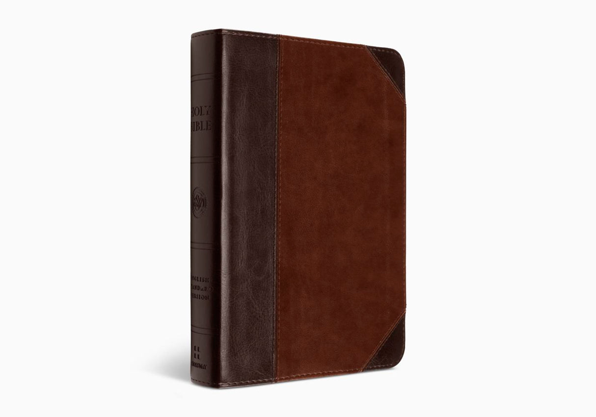 ESV Personal Reference Bible (TruTone, Brown/Walnut, Portfolio Design) (1016352178223)