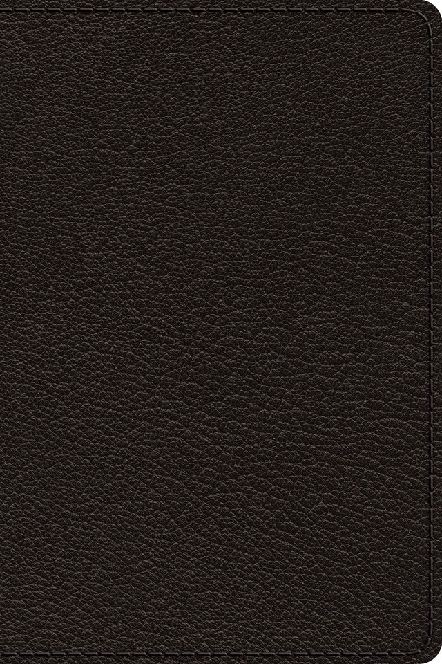 ESV Heirloom Bible, Heritage Edition (Goatskin, Black) - English Standard - 9781433577642