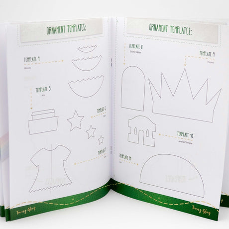 Tracing Glory Ornament Activity Book