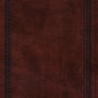 ESV Value Large Print Compact Bible (Trutone, Mahogany, Border Design) cover image
