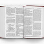 ESV Value Large Print Compact Bible (Trutone, Mahogany, Border Design)