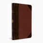 ESV Bible, Thinline TruTone Edition (Brown/Cordovan, Portfolio Design)