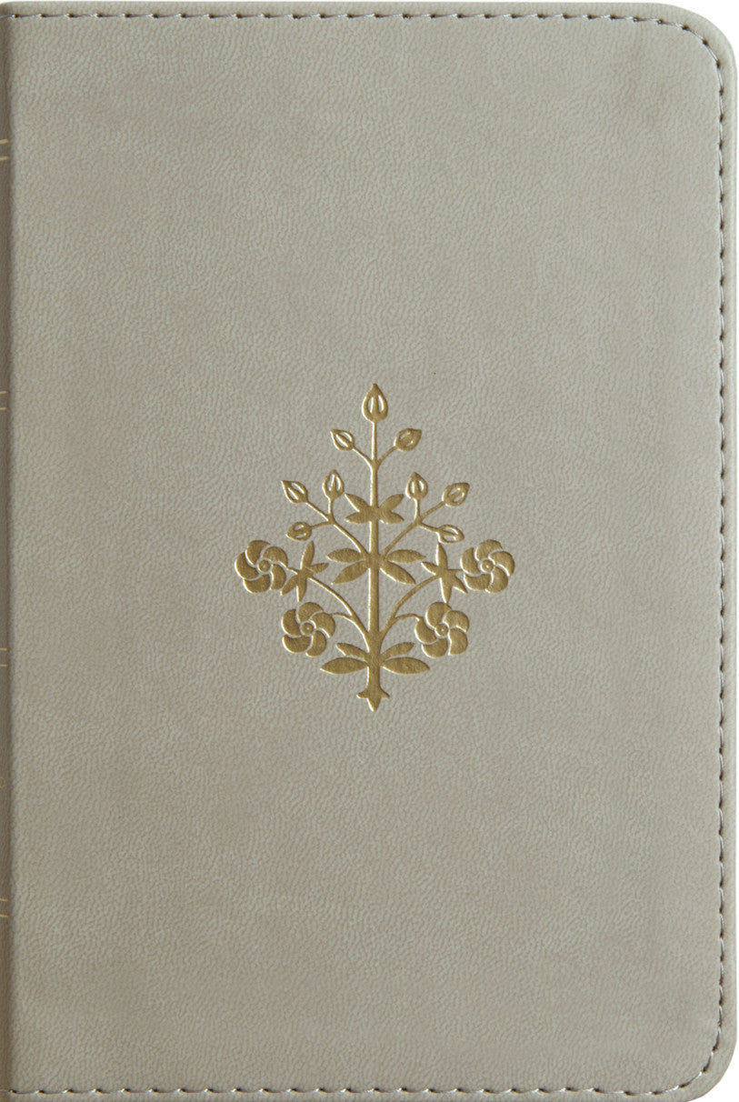 ESV Compact Bible (Trutone, Stone, Branch Design) - - - 9781433575853
