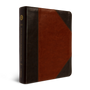ESV Single Column Journaling Bible (TruTone, Brown/Cordovan, Portfolio Design)