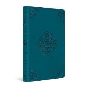ESV Thinline Bible (Trutone, Deep Teal, Rotunda Design) - English Standard Version - 9781433570872