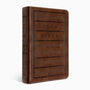 ESV Large Print Personal Size Bible (TruTone, Brown, Engraved Mantel Design)