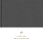 ESV Panorama New Testament (Cloth Over Board, Gray) - ESV - 9781433571930