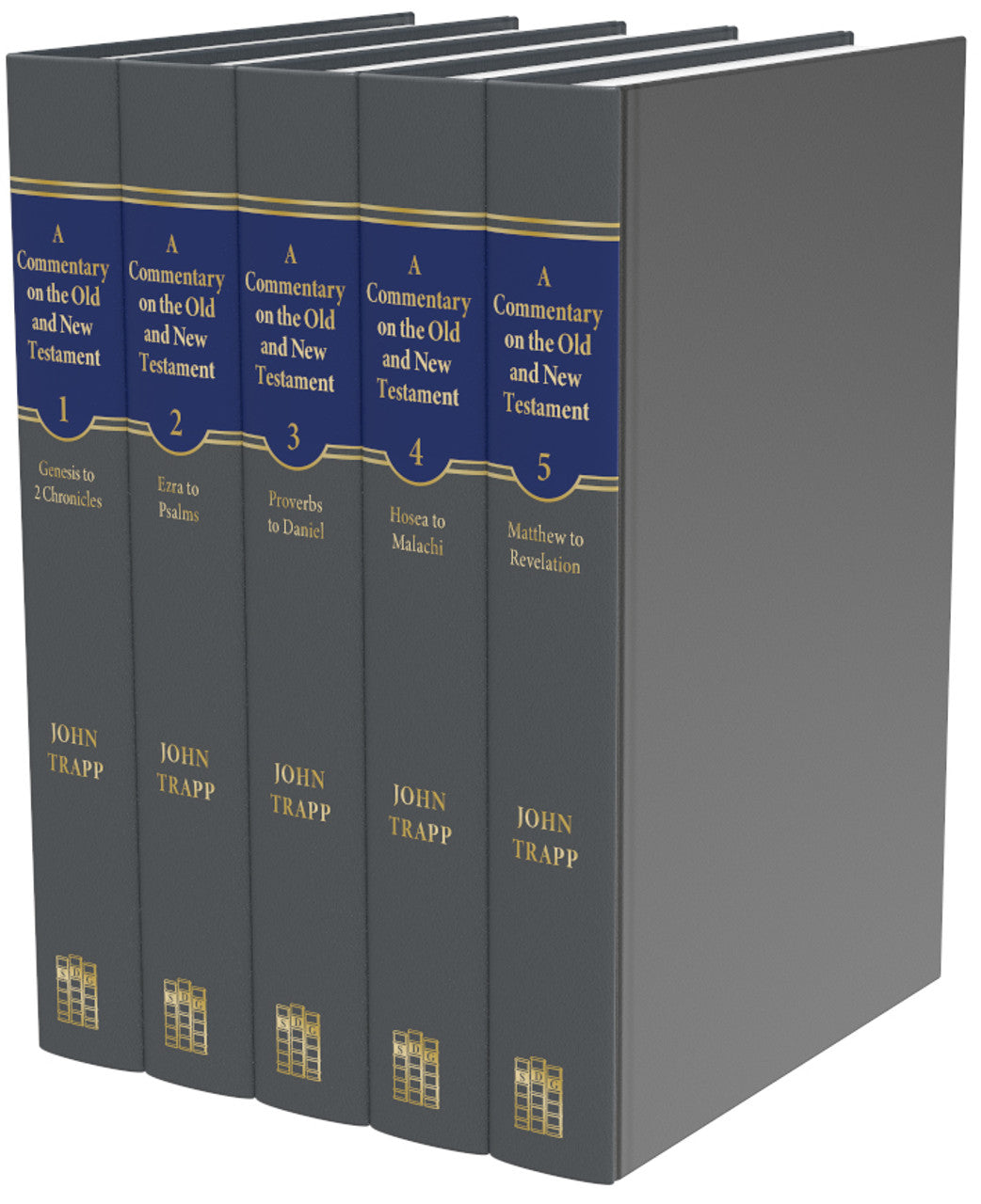 A Commentary on the Old and New Testaments, 5 Volumes - Trapp, John - 9781601789716
