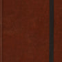ESV Single Column Journaling Bible (TruTone over Board, Cordovan)