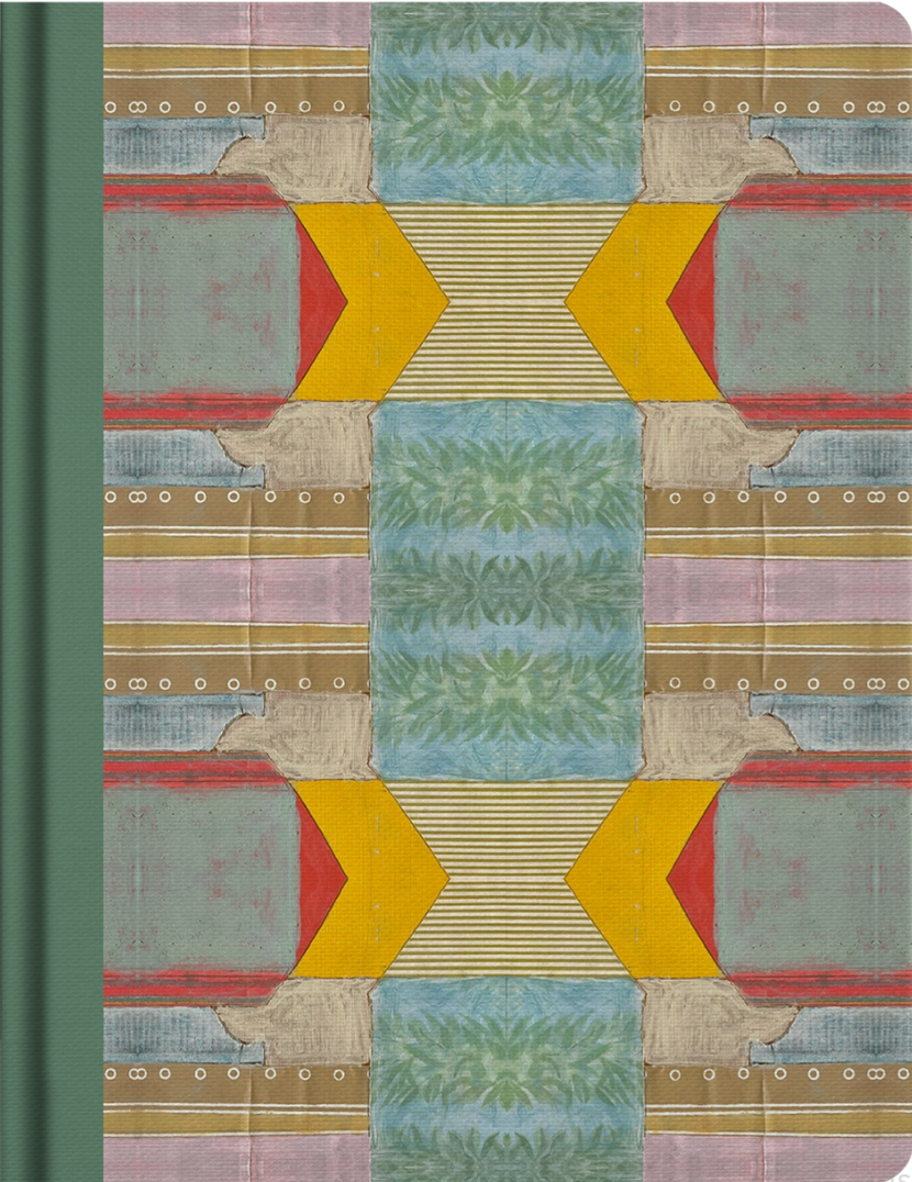 ESV Single Column Journaling Bible, Artist Series (Cloth Over Board, Jessica Dennis Bush, Trellis) - English Standard - 9781433589553