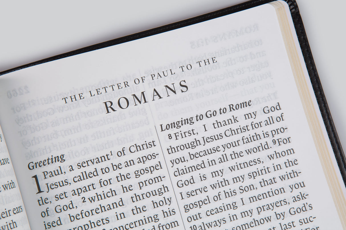 ESV Super Giant Print Bible (TruTone, Black)