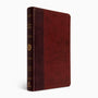 ESV Large Print Thinline Bible (Trutone, Burgundy/Red, Timeless Design)