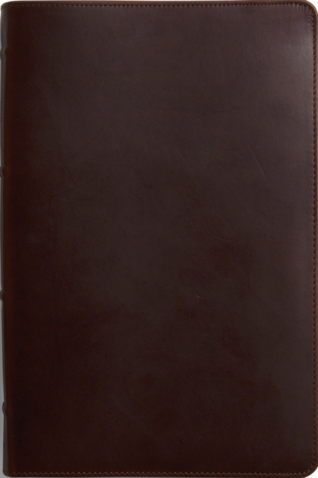 ESV Heirloom Bible, Omega Edition (Wellington Leather, Brown) - ESV - 9781433592089