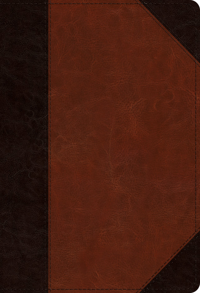 ESV Student Study Bible (Trutone, Brown/Cordovan, Portfolio Design) cover image