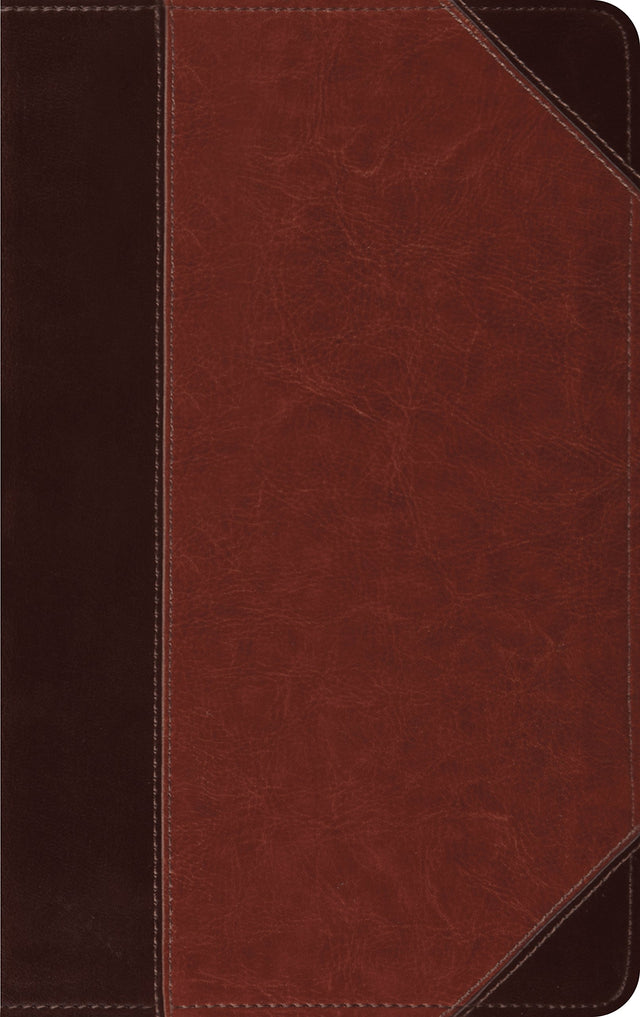 ESV Bible, Thinline TruTone Edition (Brown/Cordovan, Portfolio Design) cover image