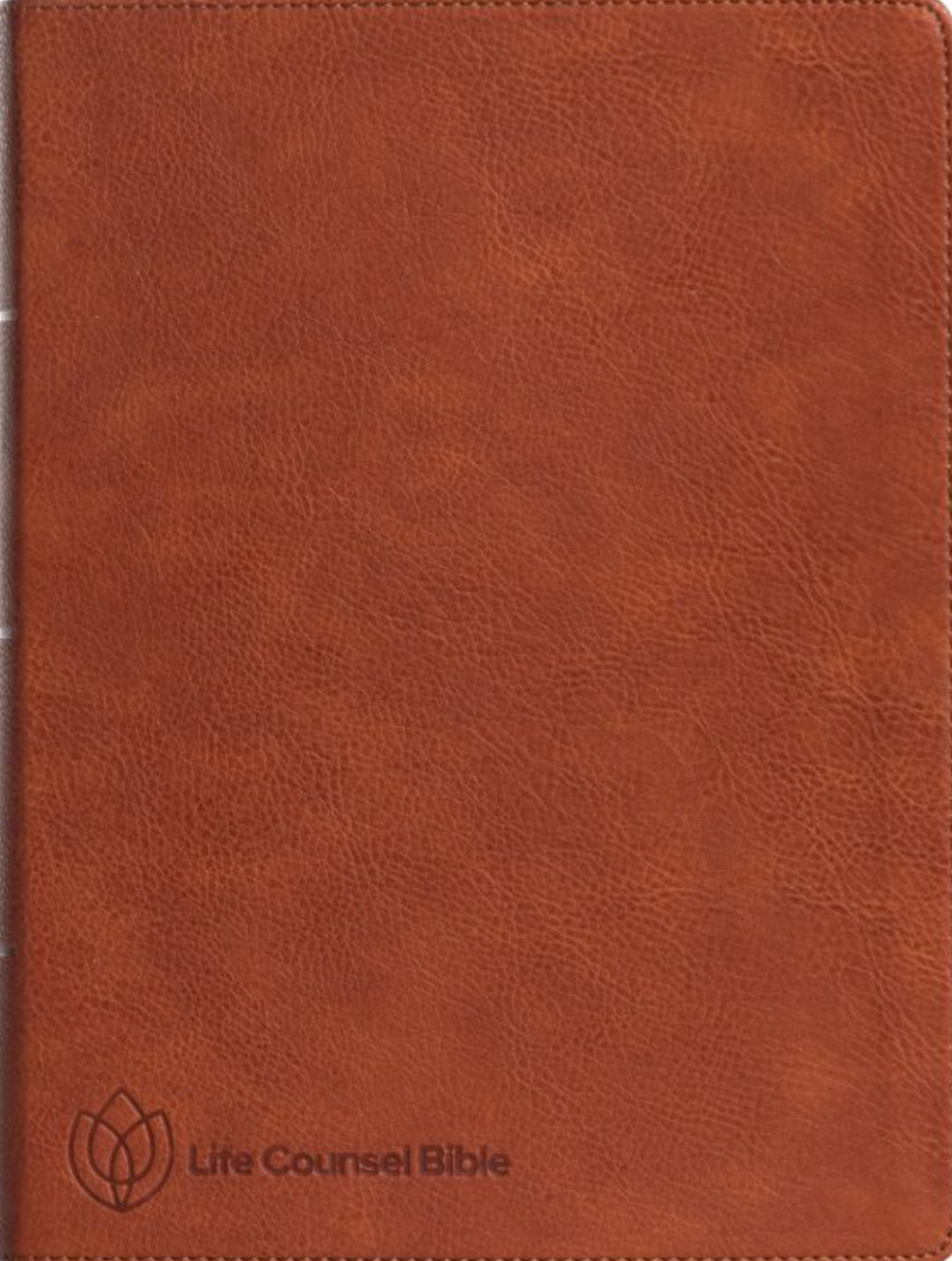 CSB Life Counsel Bible, Burnt Sienna Leathertouch: Practical Wisdom for All of Life - CSB - 9781087785578