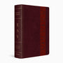 ESV Study Bible, Large Print (Trutone, Mahogany, Trellis Design, Indexed)