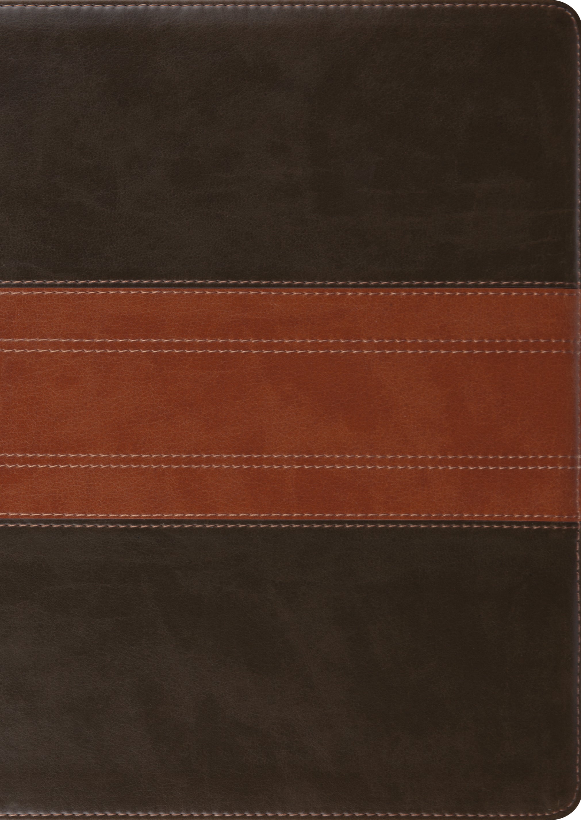 ESV Study Bible, Large Print (TruTone, Forest/Tan, Trail Design