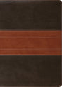 ESV Study Bible, Large Print (TruTone, Forest/Tan, Trail Design) cover image