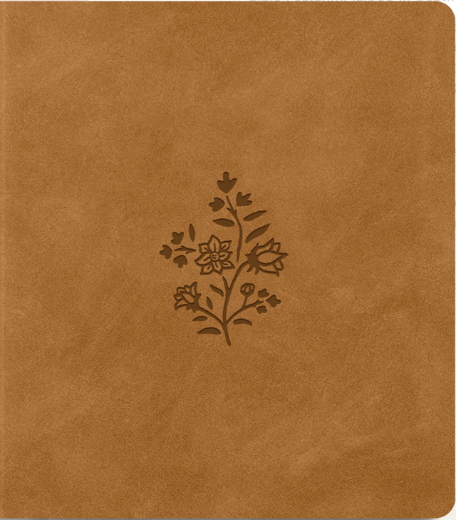 ESV Journaling Study Bible (Trutone Over Board, Nubuck Caramel) - ESV - 9781433592515