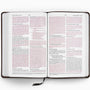 ESV Thinline Bible (TruTone, Charcoal, Celtic Cross Design, Red Letter)