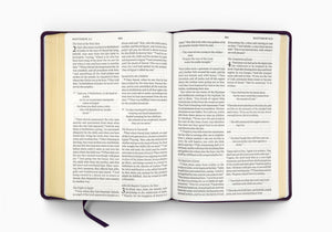 ESV Large Print Bible (Trutone, Lavender, Emblem Design)
