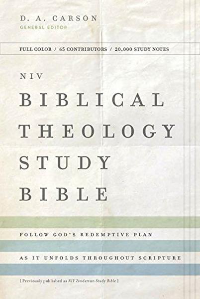 NIV, Biblical Theology Study Bible (Hardcover, Comfort Print)