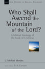 who shall ascend the mountain of the lord nsbt michael morales cover image