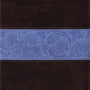 ESV Thinline Bible (TruTone, Chocolate/Blue, Paisley Band) cover image