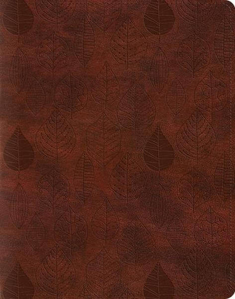 ESV Single Column Journaling Bible (TruTone, Chestnut, Leaves Design) cover image (1018281426991)