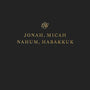ESV Scripture Journal: Jonah, Micah, Nahum, and Habakkuk cover image