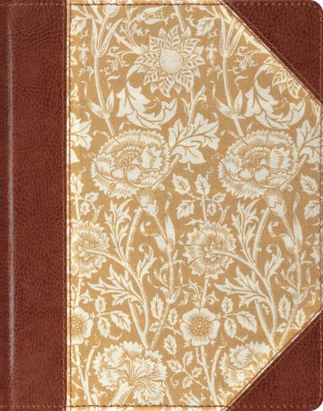 ESV Single Column Journaling Bible (Cloth Over Board, Antique Floral Design) cover image (1023777898543)
