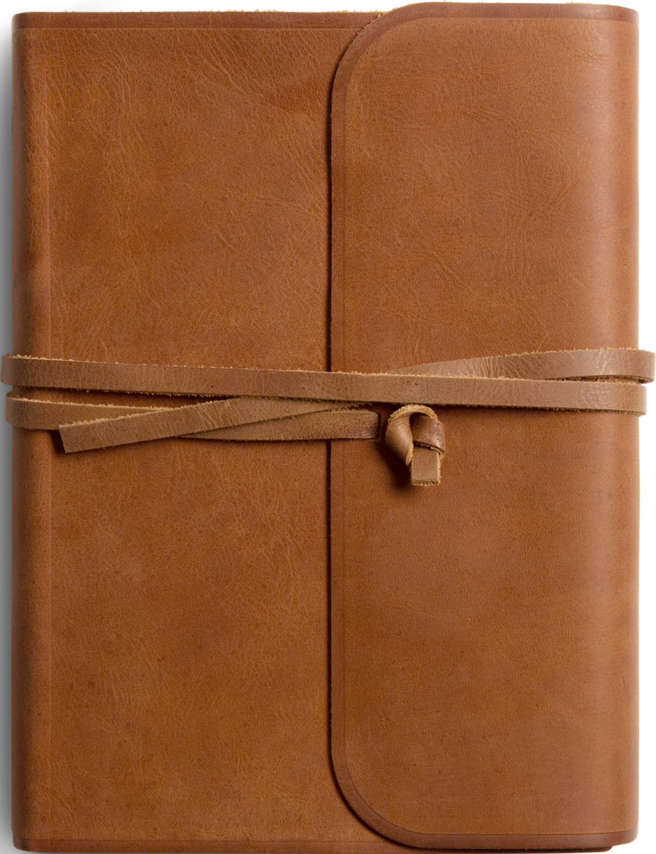 ESV Single Column Journaling Bible, Large Print (Brown, Flap with