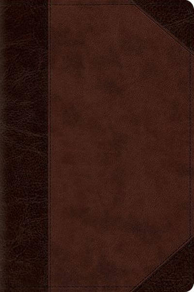 ESV Personal Reference Bible (TruTone, Brown/Walnut, Portfolio Design) cover image (1016352178223)