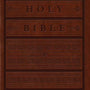 ESV Large Print Personal Size Bible (TruTone, Brown, Engraved Mantel Design) cover image