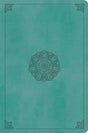 ESV Value Compact Bible (TruTone, Turquoise, Emblem Design) cover image