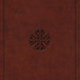 ESV Journaling Bible (TruTone, Brown, Mosaic Cross Design) cover image