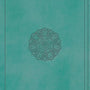 ESV Large Print Value Thinline Bible (TruTone, Turquoise, Emblem Design) cover image