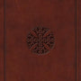 ESV Value Thinline Bible (TruTone, Brown, Mosaic Cross Design) cover image