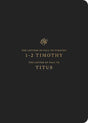 ESV Scripture Journal: 1-2 Timothy and Titus (Paperback) cover image (1018286506031)
